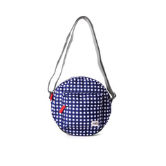 Roka Paddington B Sustainable Gingham Crossbody Bag