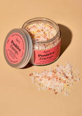 Aery Positive Energy Bath Salts- Pink Grapefruit, Vetiver and Mint