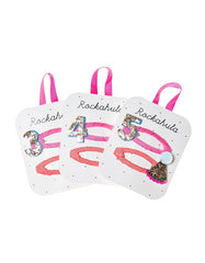 Rockahula Kids Birthday Age Glitter Hair Clips 3-8