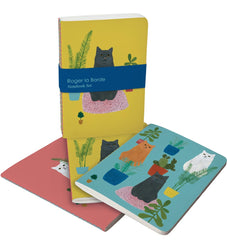 Roger La Borde Chouchou Chat A6 Exercise books set