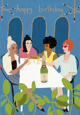 Roger La Borde Brunch Birthday Card