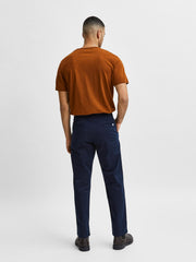 Selected Homme Straight Stoke 196 Flex Pants - Dark Sapphire
