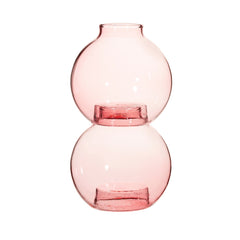 Sass & Belle Pink Stacking Bubble Vases - Set of 2