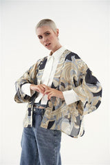 One Hundred Stars - Plaster Roses Midnight Kimono