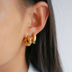 Enamel Copenhagen Hoops Gianna - Gold