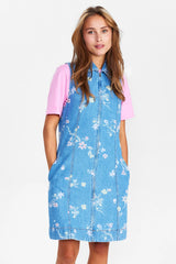 Numph Nupetra Dress - Light Blue Denim