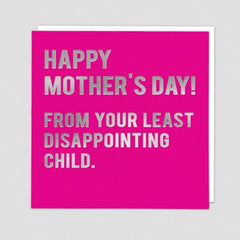 Redback Cards Disappointing Child