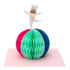 Meri Meri Circus Cat Stand-up Card