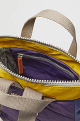 Roka Bantry B Small Sustainable Colour Blocking Backpack
