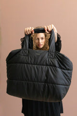 Tinne + Mia Camill Puffy Weekend Bag - Black