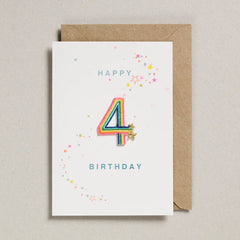 Petra Boase Age 4 Card