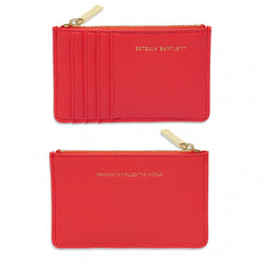 Estella Bartlett Card Purse - Coral
