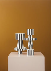 OYOY Living Toppu Pot Large - White / Black