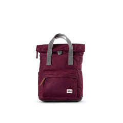 Roka Canfield B Small Sustainable Nylon Plum Backpack