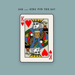 Sally Scaffardi Dad King Of The Day Card