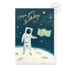 Stormy Knight Epic Birthday Card
