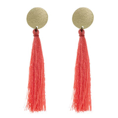 Just Trade Single Tassel Studs
