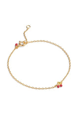 Enamel Copenhagen Cherry Bracelet - Red