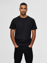 Selected Homme Norman O-Neck Tee - Black