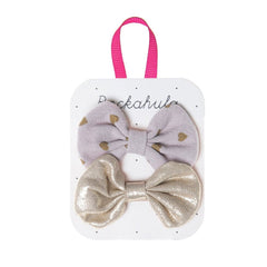 Rockahula Kids Scattered Heart Bow Clips