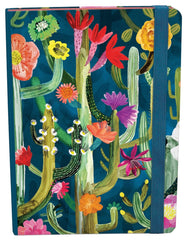 Roger La Borde Cactusland A5 Journal with elastic binder