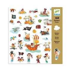 Djeco Paper Stickers - Pirates