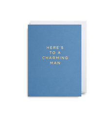 Lagom Design Charming Man Card