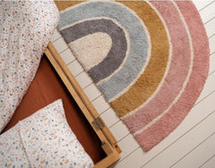 The Little Dutch - Rainbow Rug Pink