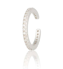 Scream Pretty - Silver Slim Sparkling Ear Cuff