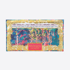 Arthouse Organic Handmade Chocolate - Underwater Dark Chocolate With Malt Crunch, Sea Salt, Cinnamon & Vanilla