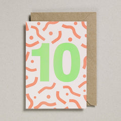 Petra Boase Age 10 Card