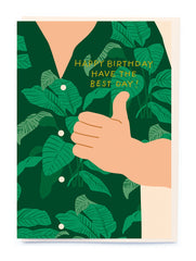 Noi Publishing Thumbs Up Birthday Card