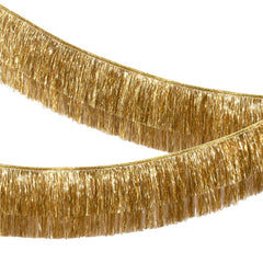 Meri Meri Tinsel Fringe Garland - Gold
