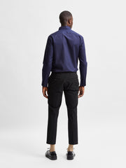 Selected Homme Slim Ethan Long Sleeve Shirt - Peacoat