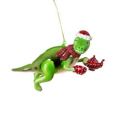 Sass & Belle T Rex Shaped Bauble Christmas Tree Decoration