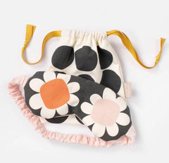 Caroline Gardner - Big Flower/Mono Spot Eyemask
