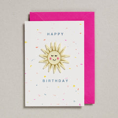 Petra Boase Iron on Patch Card - Sunshine