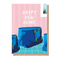 Paper Plane Designs - New Home Ikea Card