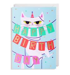 Lagom Design Grumpy Cat Birthday Card