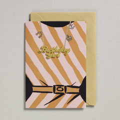 Petra Boase - Birthday Girl Stripe & Necklace Dress