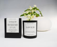 Lotus & Lapis Loved Candle Black