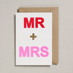Petra Boase Mr & Mrs Card