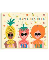 Fruity Birthday Card - 1973