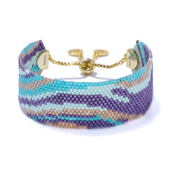 Azuni Narrow Surf Cuff Bracelet- Chameleon