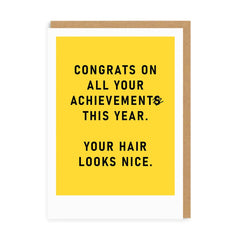 Ohh Deer - All Your Achievement Greetings Card