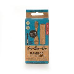 Kikkerland - On The Go Bamboo Travel Size Toothbrush