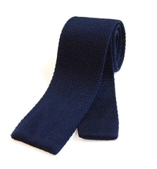 Tyler & Tyler Woven Tie - Navy