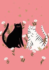 Roger La Borde Cinnamon and Ginger Greeting card