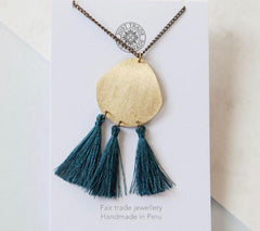 Just Trade Tassel Trio Pendant