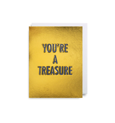 Lagom Design You're a Treasure Mini Card